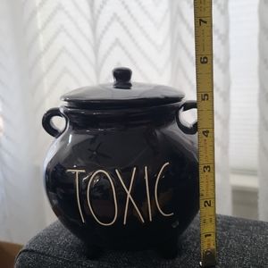 Rae Dunn "Toxic" Cauldron Unburned Candle